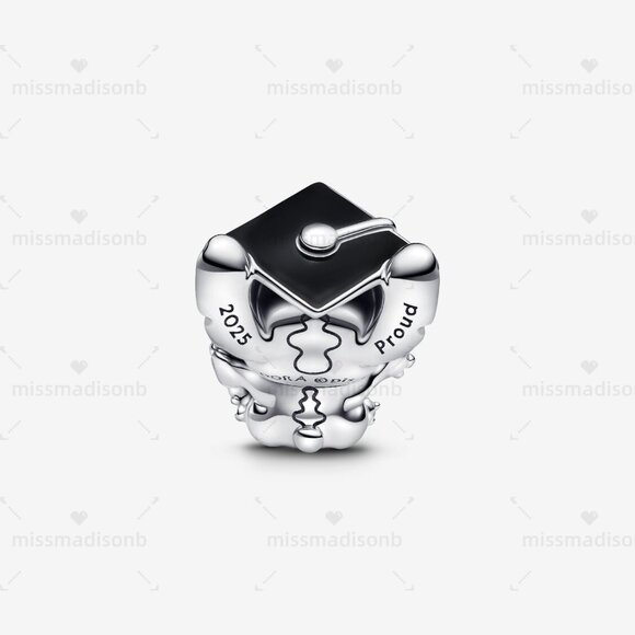 Pandora Disney Stitch Graduation Charm - Picture 2 of 6